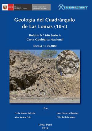Boletin Nº 146- Geología del Cuadrangulo de Las Lomas (10-C)