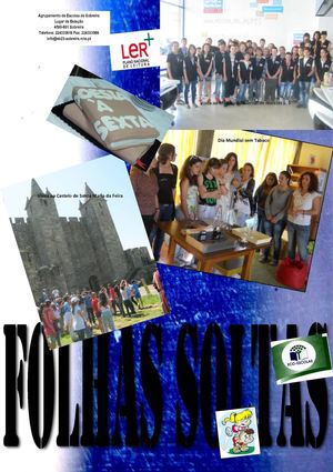 Jornal escolar "Folhas Soltas", junho de 2012