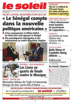 Edition du 02 Aout 2012