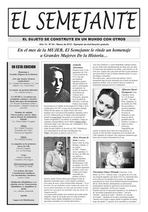El Semejante Marzo 2012