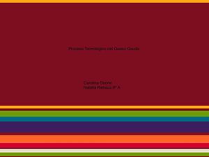 Elaboraciòn de el queso gouda