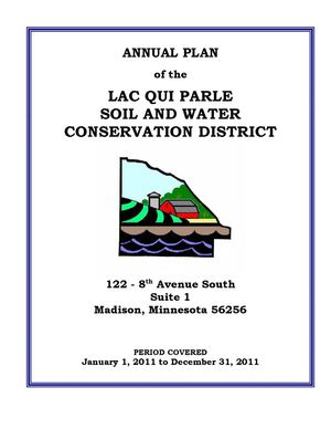 2011 Annual Plan Lac qui Parle Soil and Water Conservation District