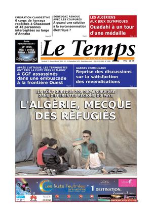 Le Temps d'Algérie Editions du Samedi 04 aout 2012