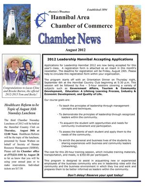 August Newsletter