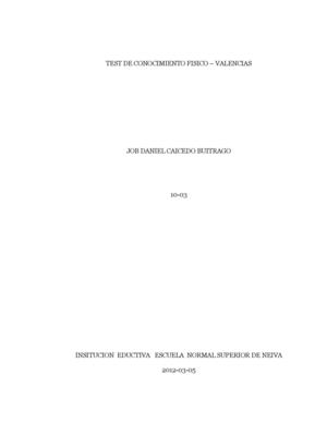 TEST FISICOS