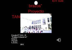 Proyecto TANGO En tus brazos