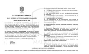 S.I.E. COLEGIO MADRID CAMPESTRE