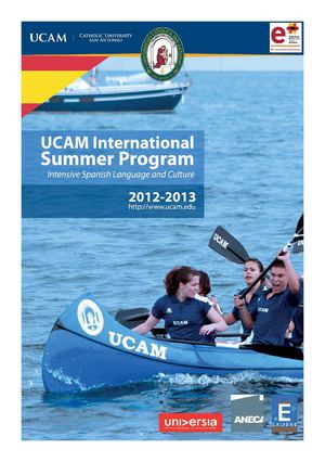 UCAM Summer Camp