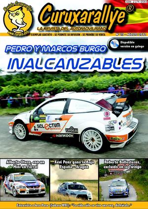 Nº 23. Agosto 2012 - Curuxarallye®, la revista del automovilismo