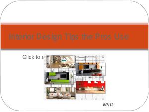 Calaméo - Interior Design Tips the Pros Use