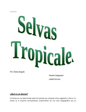 Biomas: Eloísa Anguita, Paulina Ciappesoni, Julieta Perrone 