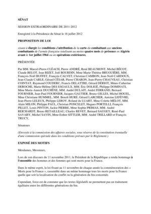 les conditions d'attribution de la carte du combattant