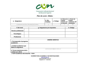 Syllabus Comunicación Organizacional-Diseño