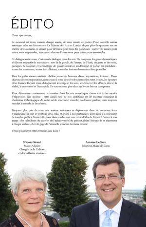 Programme de la Maison des Arts et Loisirs saison 2012-2013