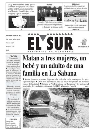El Sur 9 de agosto de 2012