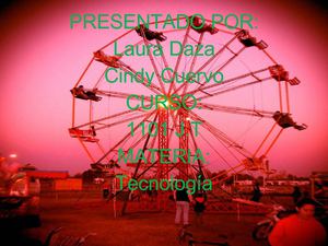 RUEDA DE CHICAGO. PROYECTO