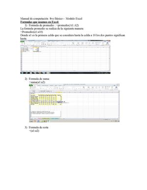 Manual de Excel