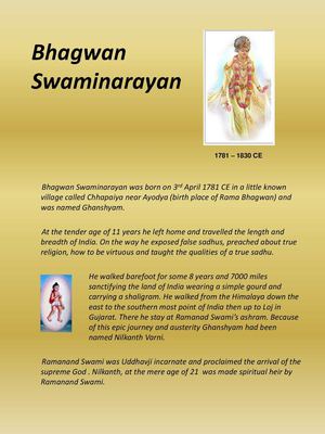 Bhagwan Swaminarayan