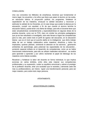 conclusion sobre la pedagogia en el siglo xxI