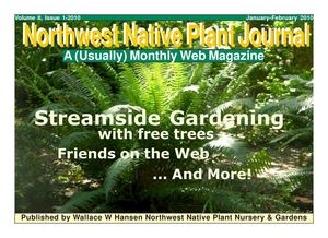 January-February 2010 Northwest Native Plant Journal