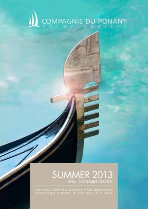 Summer 2013 brochure