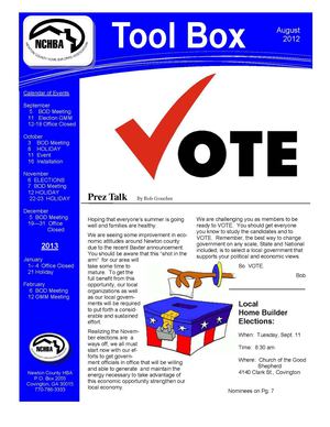August 2012 Newsletter