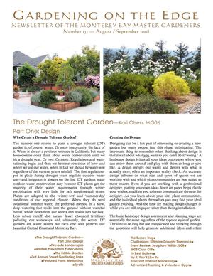 The Drought Tolerant Garden - Monterey, California