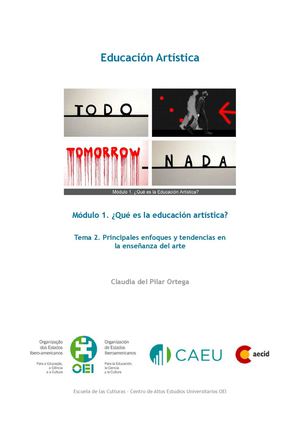 ¿que es la educación artística?