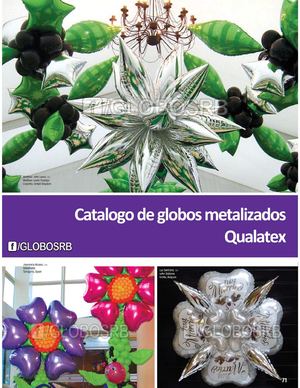 Catalogo de globos metalizados Qualatex