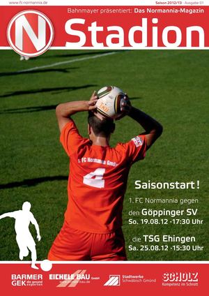 Stadionmagazin 01/2012 (Göppingen/Ehingen)