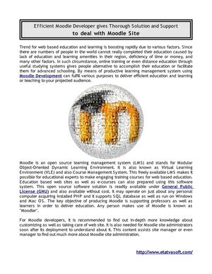 Moodle Development In India