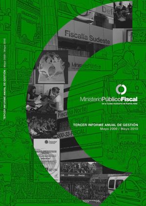 3er. Informe de gestión 2009-10 MPF de la CABA