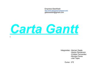  Libro Electrónico: "Carta Gantt"