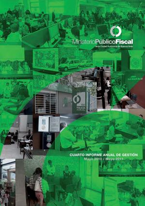 4to. Informe de Gestión 2011 MPF de la CABA