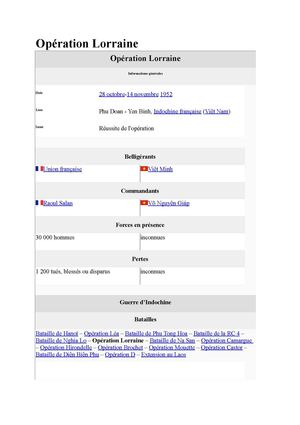 Opération Lorraine