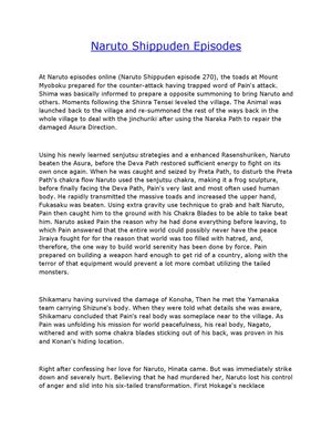 Naruto Shippuden Episodes !