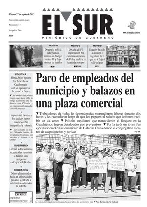 El Sur 17 de agosto de 2012