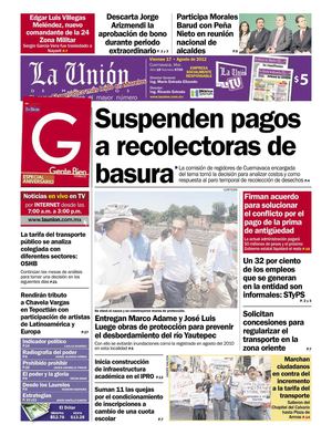 La Unión de Morelos 17 Agosto 2012