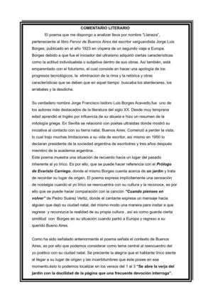 Análisis Literario