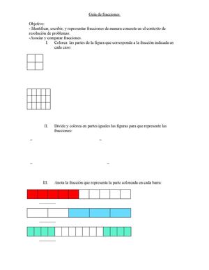 cuadernillo de fracciomes