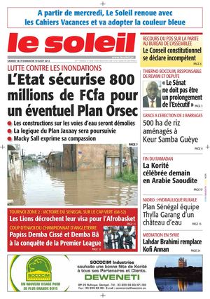 Edition du 18-19 août 2012
