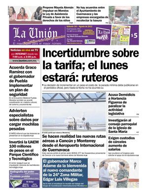 La Unión de Morelos 18 Agosto 2012