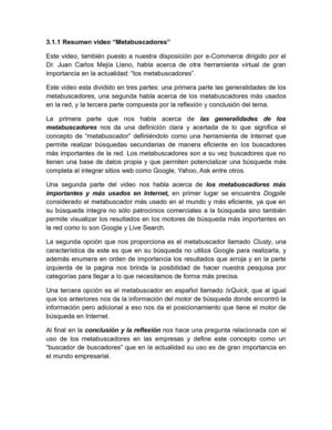 Resumen vídeo "Metabuscadores"