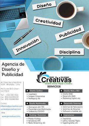 Flyer de Servicios