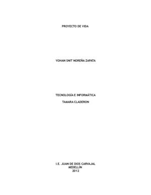PROYECTO DE VIDA YOHAN NOREÑA 7°4