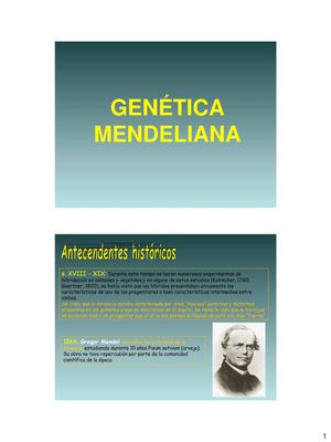 genética mendeliana