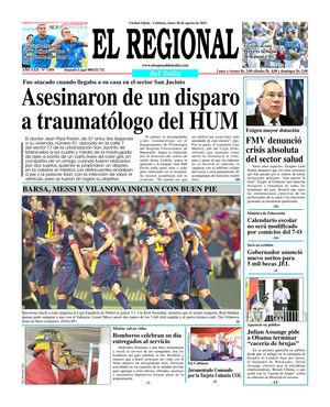 El Regional del Zulia 20-08-2012