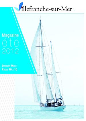 Magazine municipal de Villefranche-sur-Mer - Été 2012