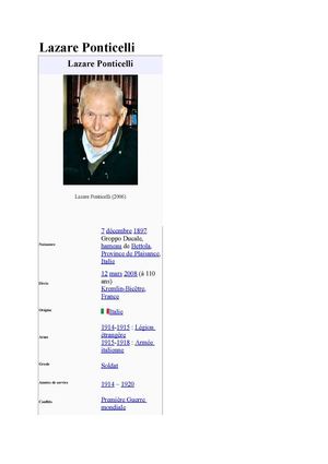 Lazare Ponticelli
