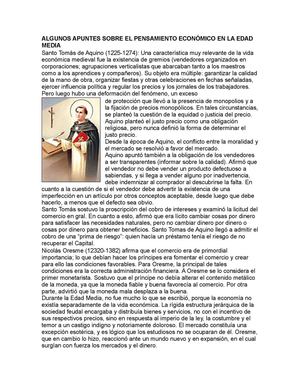 pensamiento económico